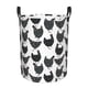 thumbnail image 1 of Fotbe Retro Rooster Cesto de Ropa con Asas, Cesto Impermeable de Gran Capacidad, Bolsa de Lavado para Dormitorio, Cesto de Ropa con Ruedas y Asas-Medium, 1 of 6