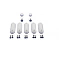 thumbnail image 6 of Renovators Supply Toilet Seat Bumper, 8 White Silicone Toilet Seat Bumpers, 6 of 11