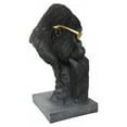 thumbnail image 5 of Hi-Line Gift Ltd. Gorilla Head with Golden Glasses, 5 of 6