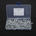 thumbnail image 1 of T Nuts Rivet Nut, 110 Pcs T Nuts Rivet Nut,M10M8M6 M5M4M3 Quatre Griffes Galvanisé T Nut Ensemble avec Boîte en Plastique Transparent, Nut, Inserts d'Écrou, 1 of 8