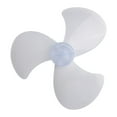 thumbnail image 1 of 16 Inch Plastic Fan Blade Three Leaves With Nut Cover for Standing Pedestal Fan Fan Blade, 1 of 9