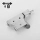 thumbnail image 3 of Pasador Cerrojo Para Puerta Cerradura Acero Inoxidable 2 Pcs Plata, 3 of 5