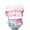 Pink, variant on Girls Swimsuits Toddler Baby Kids Little Ruffles Floral Print 2 Pieces Swimsuit Bathing Suit Beach Wear Swimwear Bikini Swimwear Clothes Sets Size 2 Years-3 Years