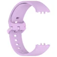 thumbnail image 1 of For Samsung Galaxy Fit 3 Strap / Case Tempered Glass Screen Protector Plating Cover Case Silicone Band 8 Light purple For Samsung Fit 3, 1 of 6