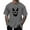Grey, variant on PMUYBHF Black Dress Shirt for Men Big and Tall Men's Print Theme Shirt Printed Solid Color Short Sleeve Tops Graphic Tees Men Basketball Players Linen Shirts for Men Short Sleeve