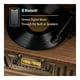 thumbnail image 4 of Crosley CR704B-WA Músico Tocadiscos de 3 velocidades con radio, reproductor de CD/cassette, entrada auxiliar y Bluetooth, nogal, 4 of 5