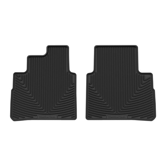 WeatherTech All-Weather Floor Mats compatible with Outlander, Rogue - 2nd Row, Black
