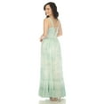 thumbnail image 3 of White Mark Women's Smocked Ruffle Maxi Dress, 3 of 6