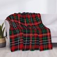thumbnail image 4 of Manta de forro polar a cuadros navideños, súper suave y acogedora, ideal para hombres, mujeres, ancianos y niños. Características: súper suave, 40 x 30 pulgadas., 4 of 8