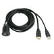 thumbnail image 4 of Kit De Cable De Montaje Empotrado, Fácil Instalación Cable De Montaje En Tablero USB Fácil Acceso Para Automóvil, 4 of 8
