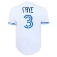 thumbnail image 1 of Jeff Frye Autographed Toronto City Design White Baseball Jersey, 1 of 3