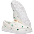 thumbnail image 4 of HEYDUDE Men Wally Cru Embroidered , Egret/Multi, 13, 4 of 6