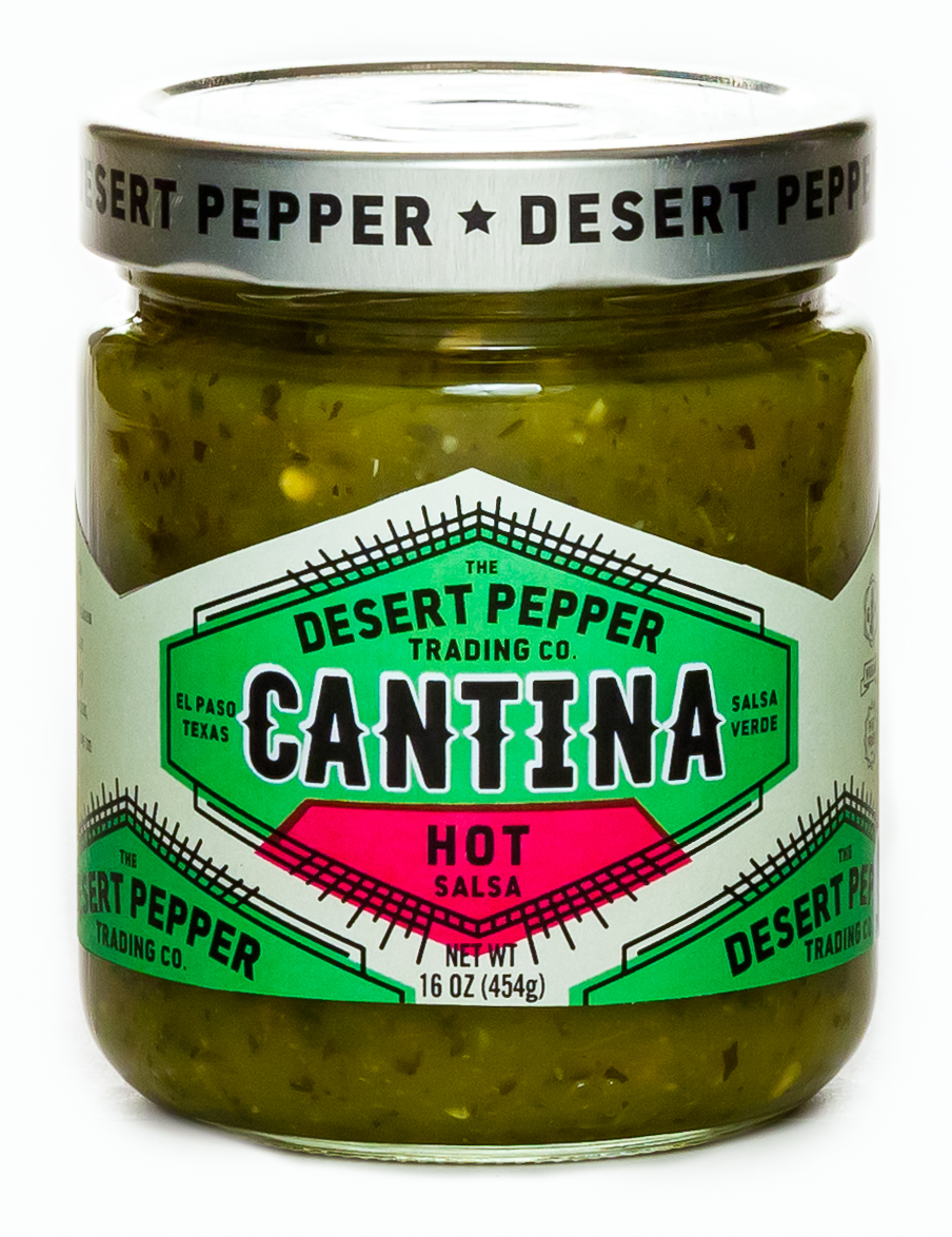 Dessert Pepper Cantina Hot Green Salsa 16 oz