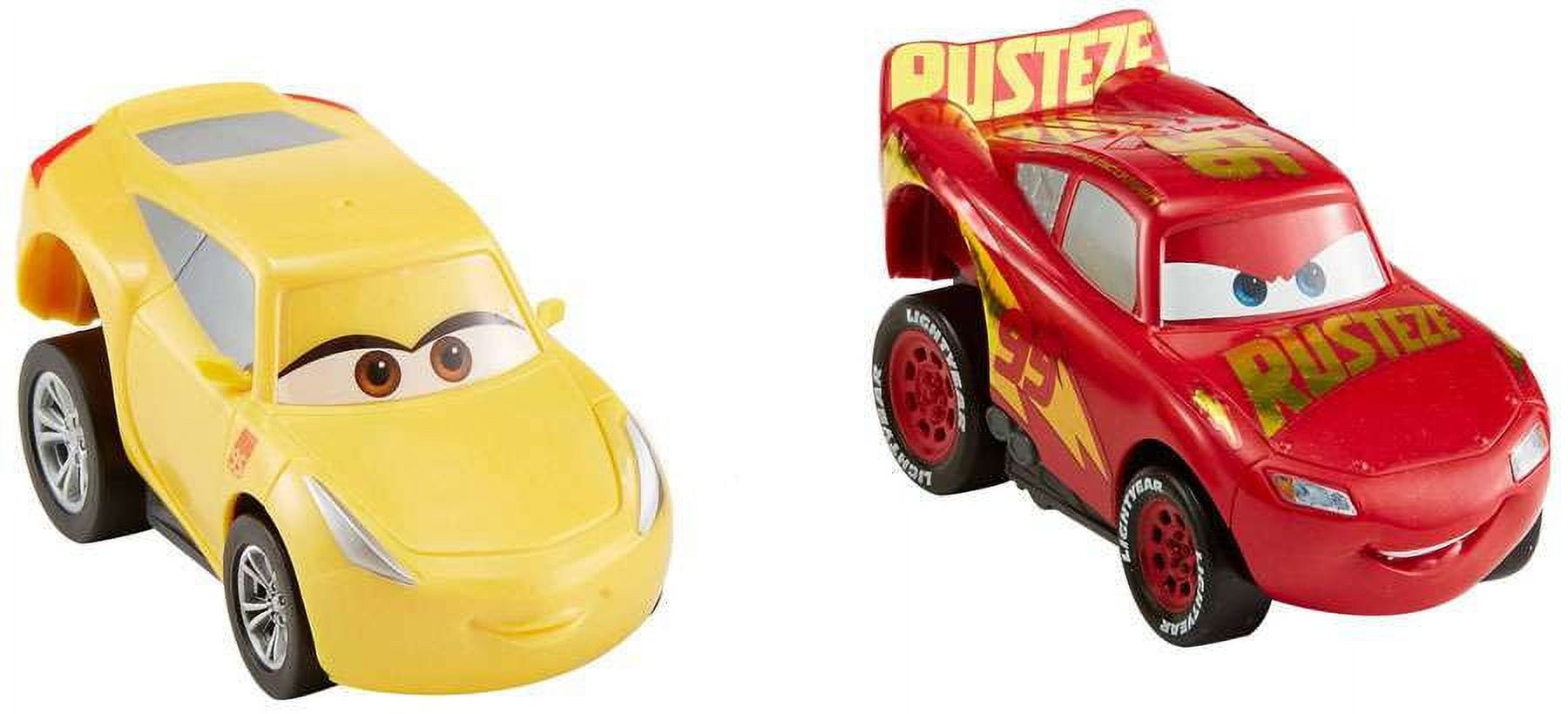  Disney Pixar Cars Rust-Eze Racing Center Lightning McQueen :  Toys & Games