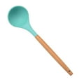thumbnail image 3 of Abbracc Kitchen Silicone Cooking Utensil W/ Wood Handle For Kitchen Restaurant Bar Type 3, 3 of 6