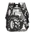 thumbnail image 5 of KLL American Tractor Print Casual Backpack for Men Women,Travel Casual Backpack Outdoor Activities Bag Daypack for Travel Hiking Shopping Daily, 5 of 5