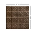 thumbnail image 2 of SKPC203 - Clover Tin Plated Drop-In Ceiling Tile in Bronze (24 Sq.ft/ Pack) - 6 Pieces, 2 of 4