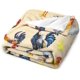 thumbnail image 4 of Regalos de manta de pollo - Manta bonita de 60 x 50 pulgadas para niñas y mujeres - Mantas suaves y peludas de color beige para cama, sofá y viajes, 4 of 7