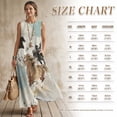 thumbnail image 5 of FOR U DESIGNS Ink Horse Print Linen-Style Matchable Couple Outfits for Wedding Men's Casual Linen-Like Shirt and Women's Sleeveless Dress, 5 of 7