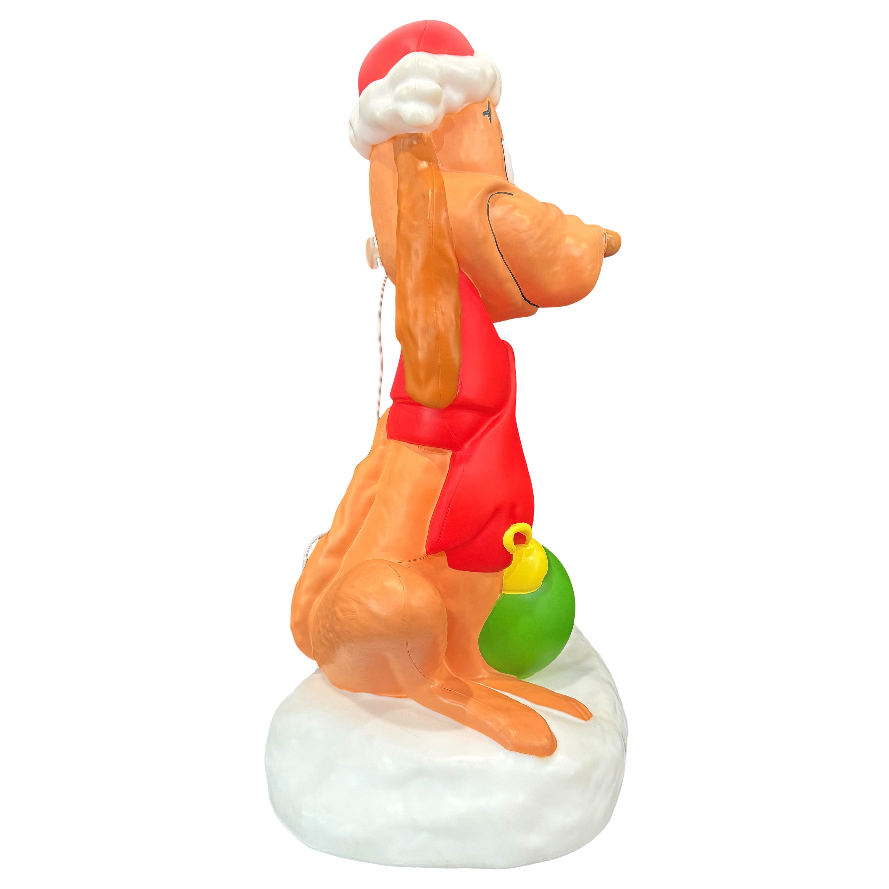 Christmas LED Blow Mold Decor Max Santa Hat Dr. Seuss' The Grinch 11.22 in x 9.64 in x 19.48 in 1.76 lb