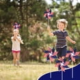 thumbnail image 4 of 30 Pack Pinwheels Patriotic Decorations, American Flag on Stick Wind Spinners with Stake for Independence Day, Memorial Day Julys of 4th Party Supplies, 4 of 6