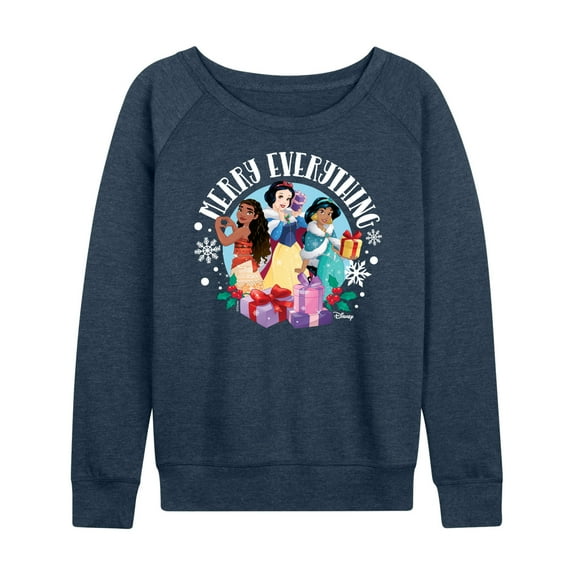 Disney - Merry Everything - Women's Lightweight French Terry Long Sleeve Shirt