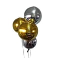 thumbnail image 4 of 6 globos de helio para bodas, cumpleaños, eventoss, favores Sunnimix Globos Redondos De Aluminio, 4 of 8