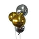 thumbnail image 4 of 6 Piezas De Helio De Papel De Aluminio Perfecl Suministros Para Celebraciones 22 Pulgadas Globos Redondos De Aluminio, 4 of 8