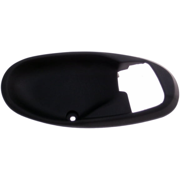 Dorman 83702 Front Passenger Side Interior Door Handle Bezel for Specific Models, Textured Black