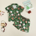 thumbnail image 2 of NIEWTR Boys Girls Christmas Pajamas Sets Christmas Pjs Holiday Sleepwear Children Clothes Christmas Toddler Sets (6-7 Years,Green), 2 of 4