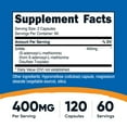 thumbnail image 5 of Nutricost SAMe (S-Adenosyl-L-Methionine) Supplement 400mg, 120 Capsules, 5 of 5