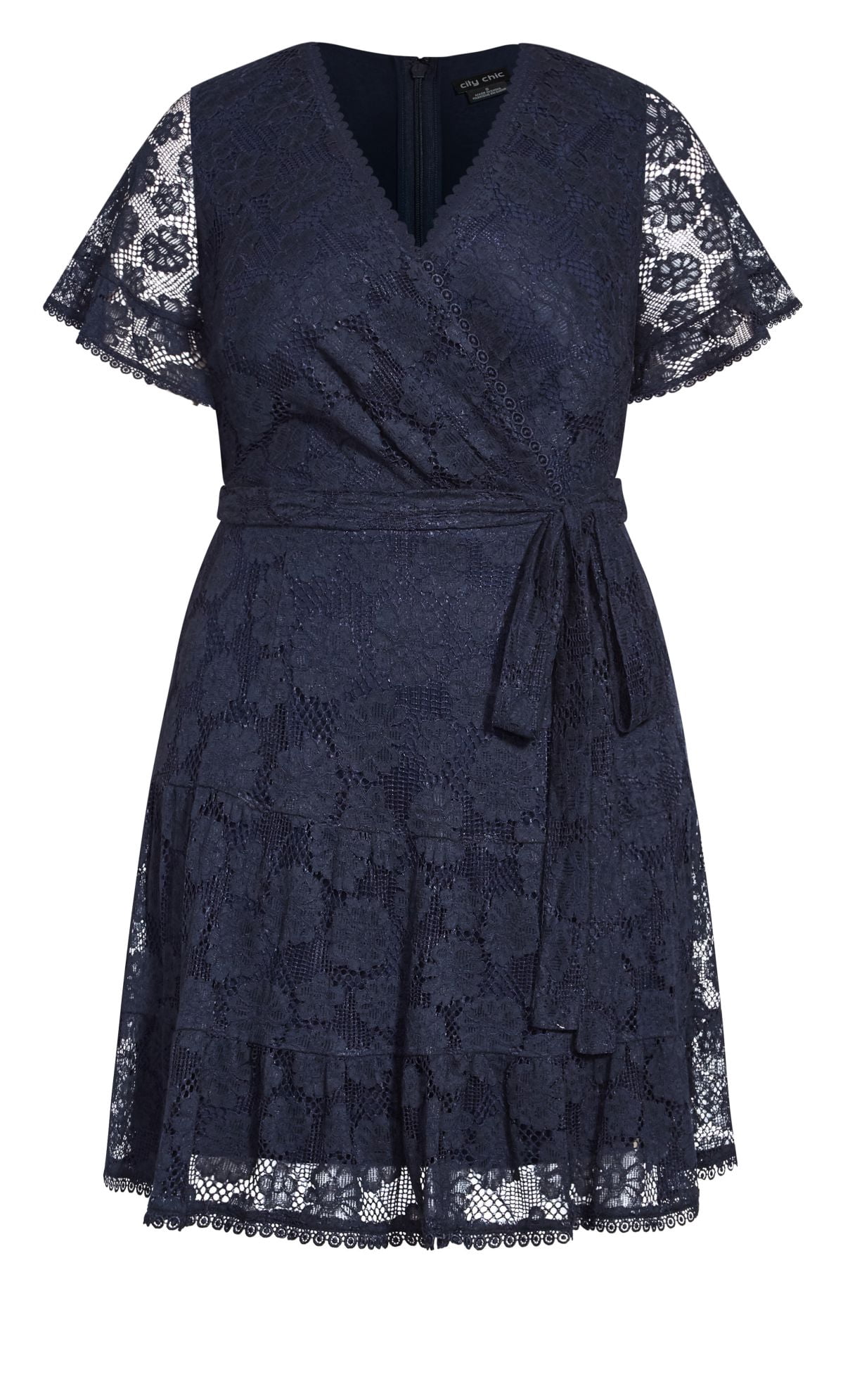 veronica beard lace dress Veronica Beard Rosaura Eyelet Dress 10 / NAVY