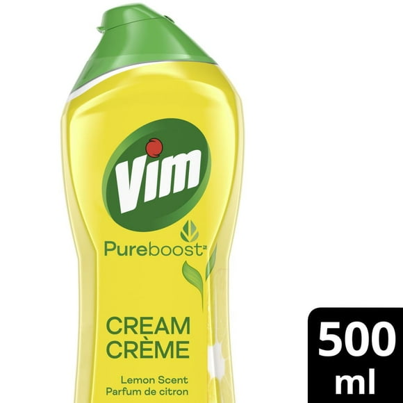 Crème Nettoyante Vim PureBoost Parfum de Citron 500 mL Crème Nettoyante