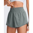 thumbnail image 4 of Shorts CRZ YOGA Cintura Alta 6.3 cm Secado Rápido Gris Salvia, 4 of 5