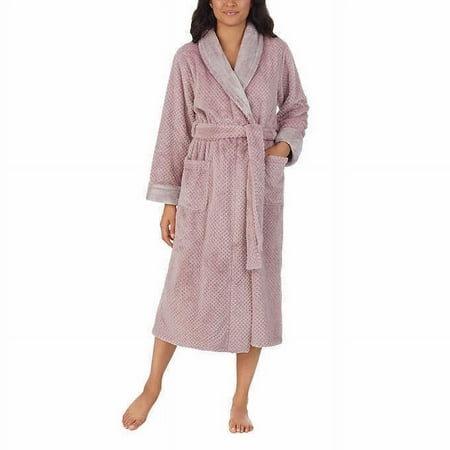 

Carole Hochman Ladies Plush Wrap Robe (Pink Medium)