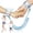 Blue, variant on Kids Anti Lost Wrist Link, Children Wrist Traction Rope with Key Lock, Toddler Safety Harness Wrist Leash Baby Walking Wrist Strap, for Outdoor Activities, Travel & Shopping, 2 m/ 6.6 ft