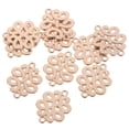 thumbnail image 2 of 10 Uds. De abalorios de flores de filigrana , hallazgos colgantes para hacer pendientes de pulsera Yuyangstore  Pendiente de la flor cuelga hallazgos, 2 of 8