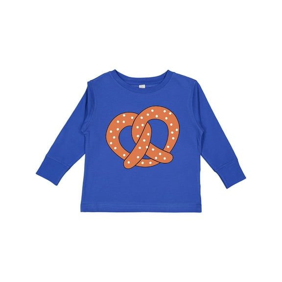Inktastic Pretzel Boys or Girls Long Sleeve Toddler T-Shirt