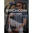 thumbnail image 6 of RICHCOIN Mens T Shirt Short Sleeve Crewneck Casual Color Block Summer Tops, 6 of 6
