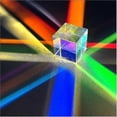 thumbnail image 2 of Magic Prism Cube Rainbow Prism Cube Suncatcher Wonderful Natural Light Ornament Decoration, 2 of 4