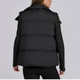 thumbnail image 5 of Inleife Womens Ladies Winter Vests Sleeveless Fleece Jacket Zip Up Turn Down Collar Warm Coat With Pockets Outerwear, 5 of 5