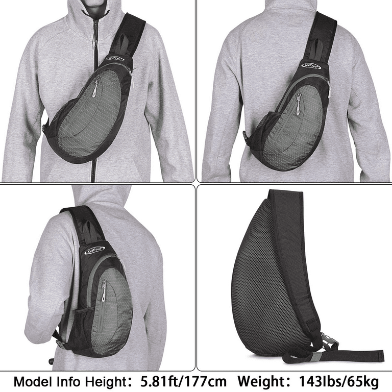 G4Free Sling Bags Shoulder Backpack Cross Body Chest Backpack