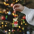 thumbnail image 4 of Pintura de diamantes de piezas para niños, colgante de Papá Noel de Navidad, decoración de Ambiente, regalo de Navidad Natal Navided, 5/10, 4 of 4