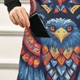 thumbnail image 5 of Yayeee Chief Kitchen Apron with Pockets for Cooking Water Resistant Unisex Adjustable Neck Strap, Blue Abstract Eagle, 5 of 7