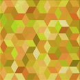 thumbnail image 1 of Ahgly Company Machine Washable Indoor Square Transitional Yellow Area Rugs, 6' Square, 1 of 7