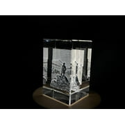 Wanderer above the Sea of Fog 3D Engraved Crystal Keepsake/Gift/Decor/Collectible/Souvenir