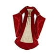 thumbnail image 3 of Disfraz de Halloween para niños Perfecl vestido medieval rojo M, 3 of 8