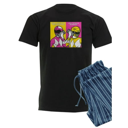 

CafePress - Power Rangers On Their Cell Phones - Men s Dark Pajamas
