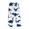 thumbnail image 4 of Daiia Cute Cartoon Dinosaurs Women's Sleep Pant with Pockets and Drawstring,Pajama Pants-Medium, 4 of 9