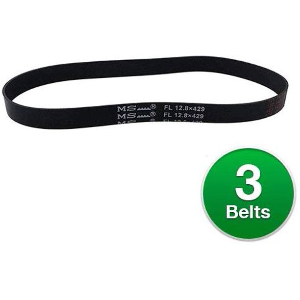 3 Genuine Eureka Type W Vacuum Cleaner Belt FL 12.8X429 For Models